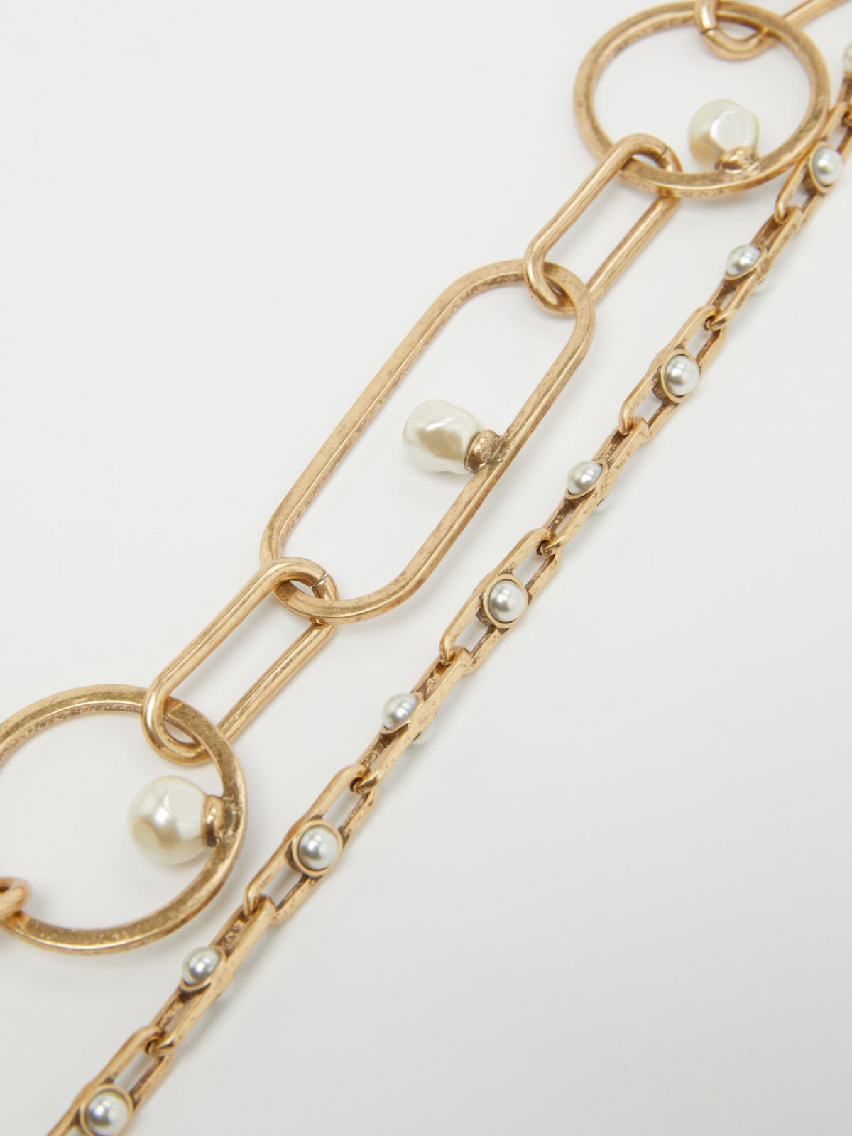 Geometric chain necklaces  Weekend Maxmara