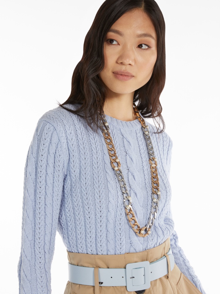 Chain necklace with pearls, multicolour - Weekend Max Mara