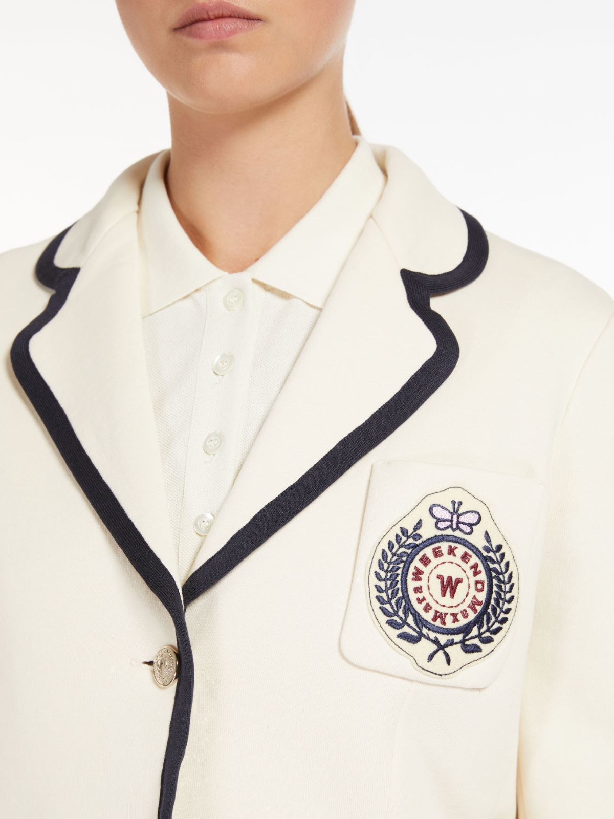 Cotton jersey blazer Weekend Maxmara Cotton jersey blazer Weekend Maxmara