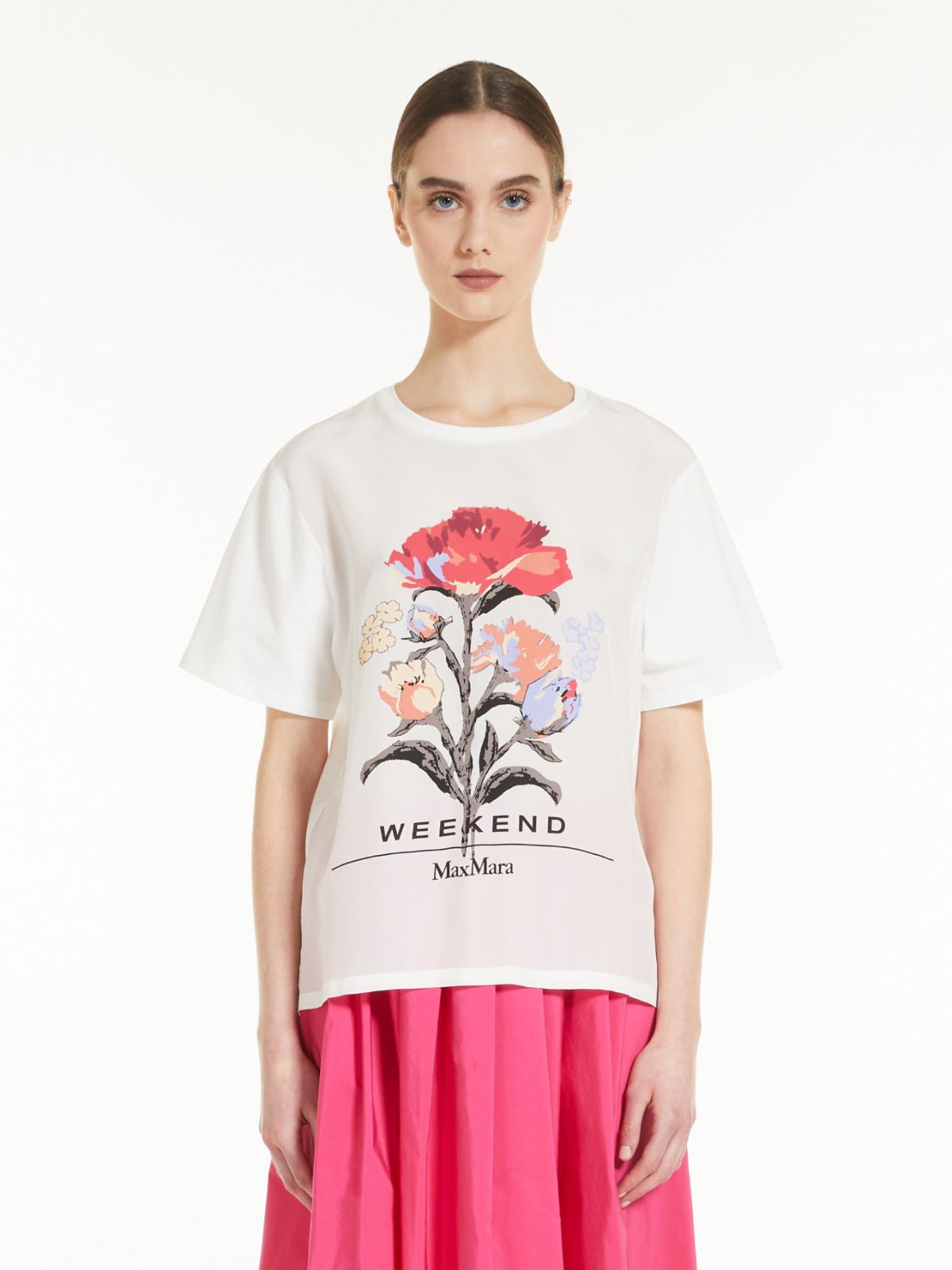 Cotton jersey T-shirt Weekend Maxmara Cotton jersey T-shirt Weekend Maxmara