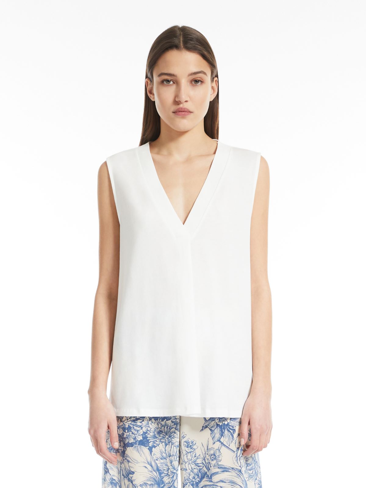 Cotton jersey blouse Weekend Maxmara Cotton jersey blouse Weekend Maxmara
