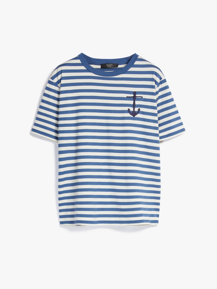 Cotton jersey T-shirt , avio - Weekend Max Mara