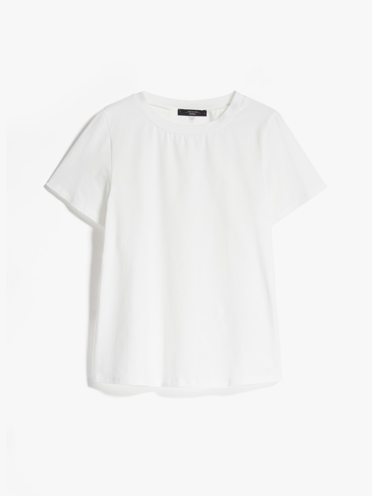 Cotton jersey T-shirt , white - Weekend Max Mara