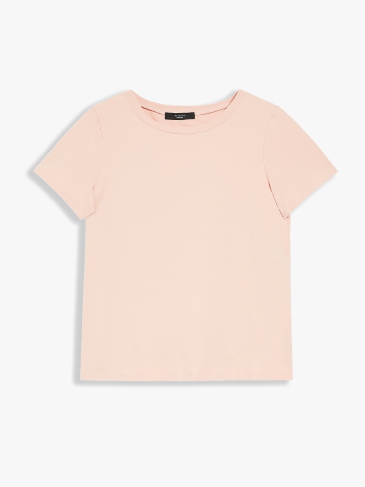Cotton jersey T-shirt , antique rose - Weekend Max Mara