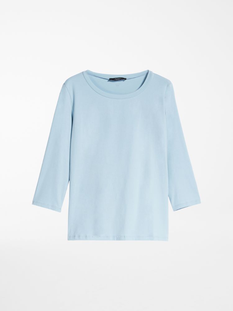 Cotton jersey T-shirt, avio - Weekend Max Mara