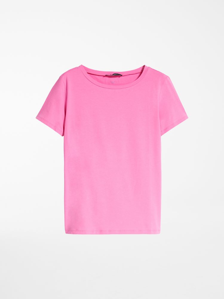 Cotton jersey T-shirt, peony - Weekend Max Mara