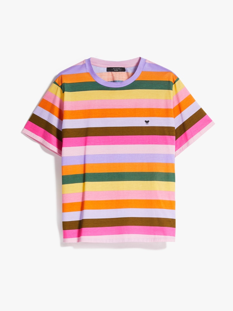 Cotton jersey T-shirt, multicolour - Weekend Max Mara