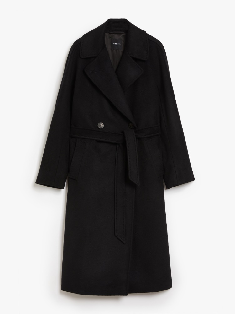 Wool coat, black | Weekend Max Mara