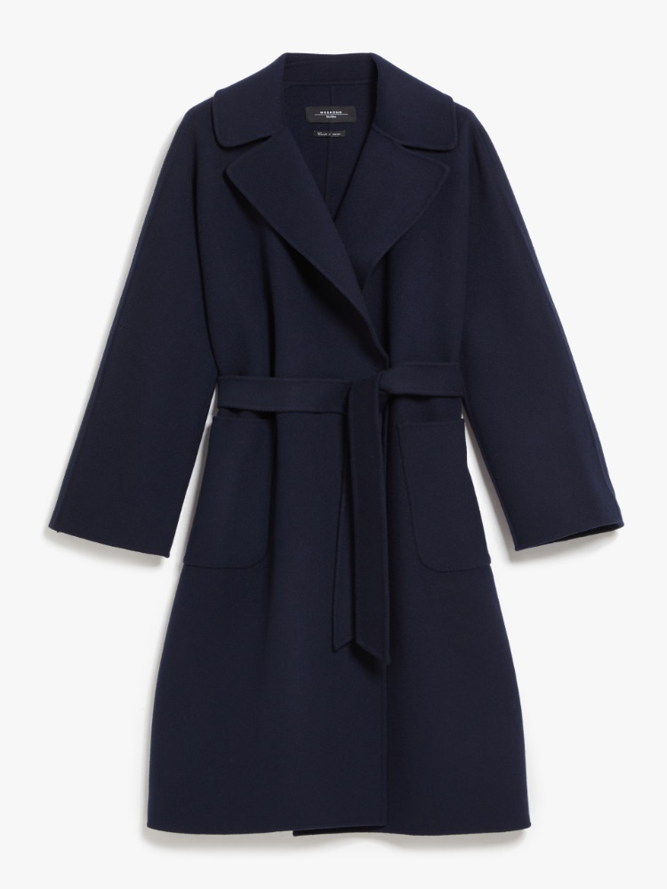 Wool coat, navy - Weekend Max Mara