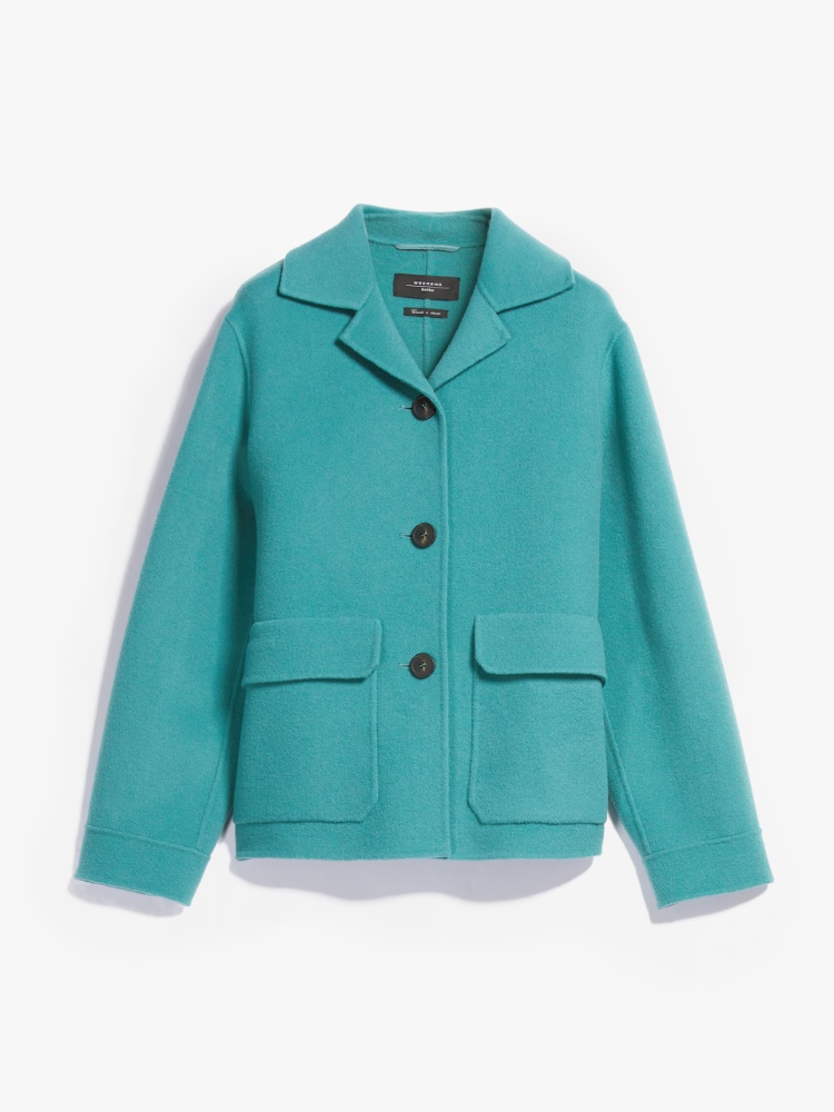 Wool jacket, jade | Weekend Max Mara