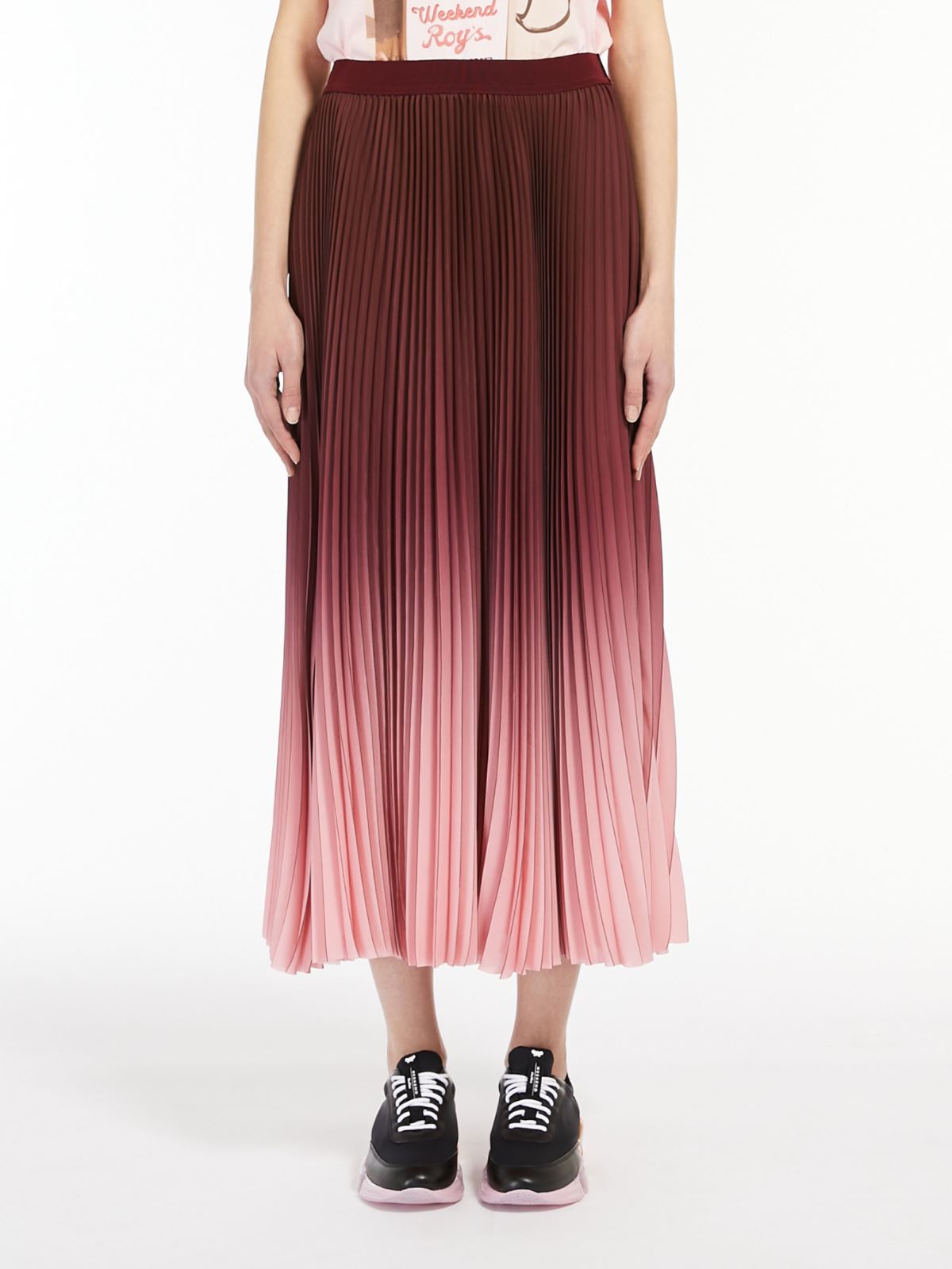 Pleated georgette skirt Weekend Maxmara Pleated georgette skirt Weekend Maxmara