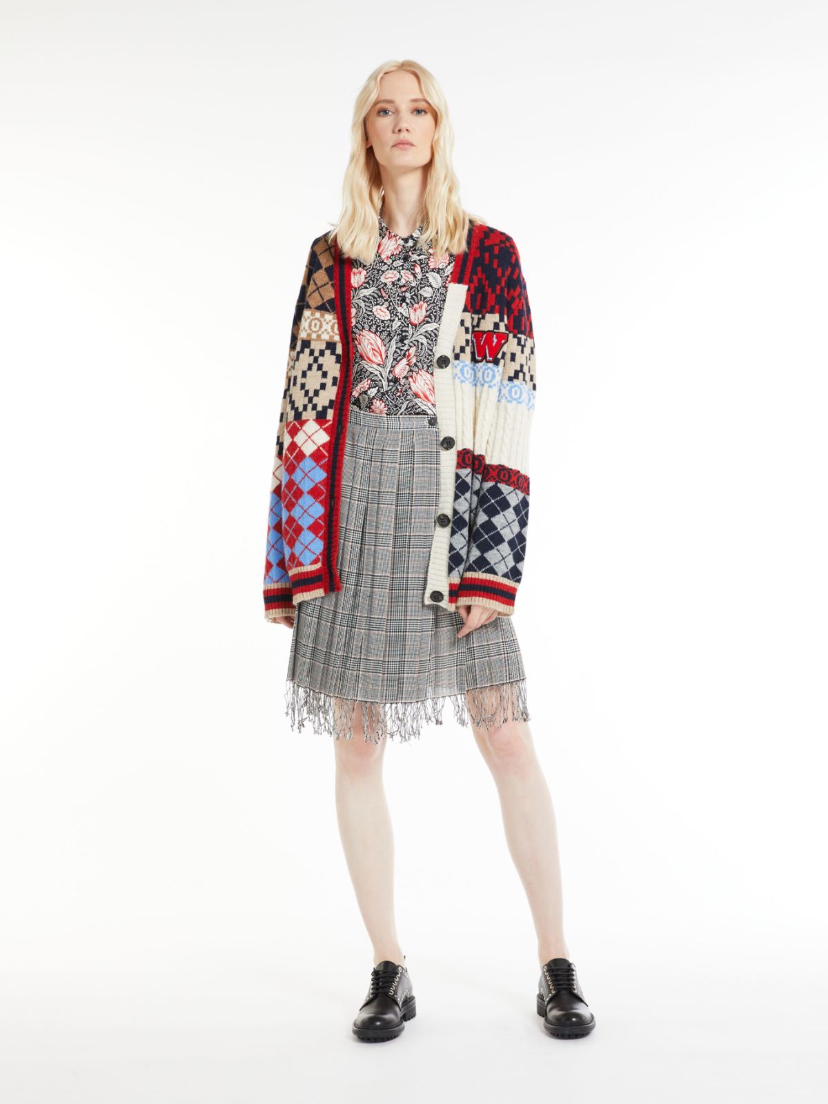 Wool-blend twill skirt Weekend Maxmara