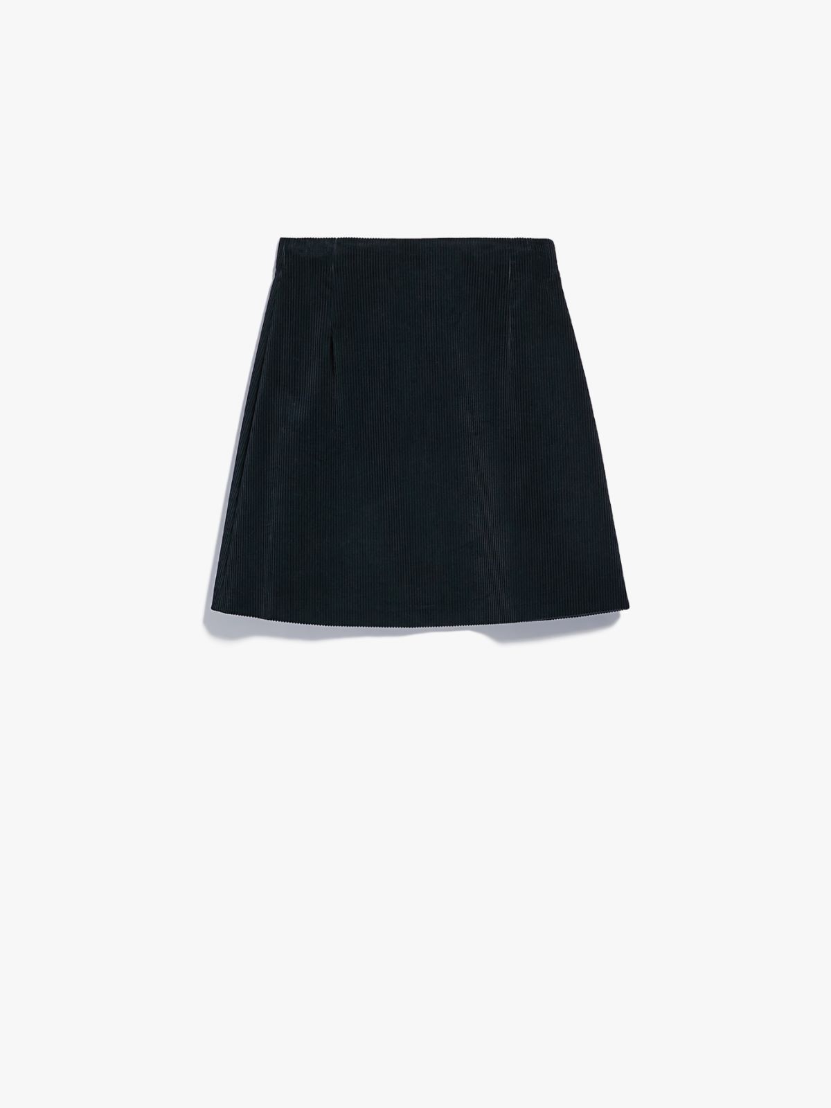 Cotton velvet skirt - NAVY - Weekend Max Mara - 5