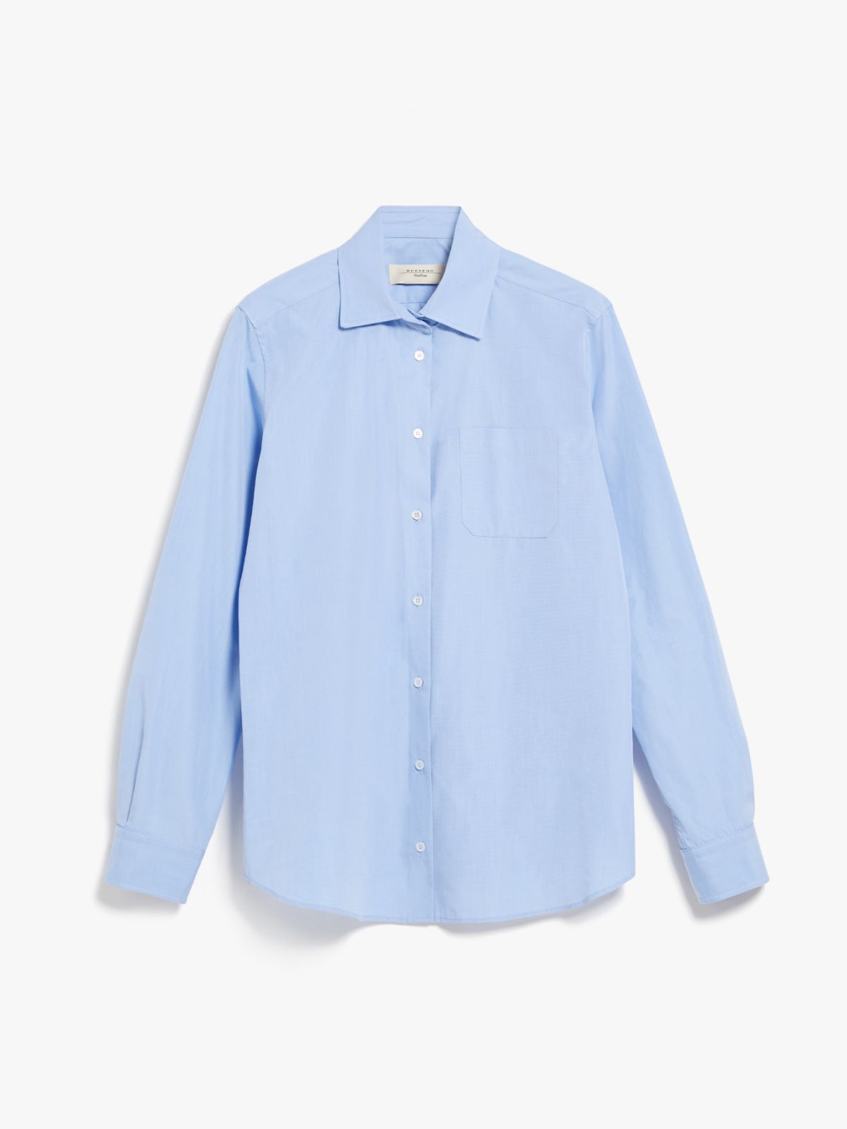 Cotton poplin shirt - LIGHT BLUE - Weekend Max Mara - 6