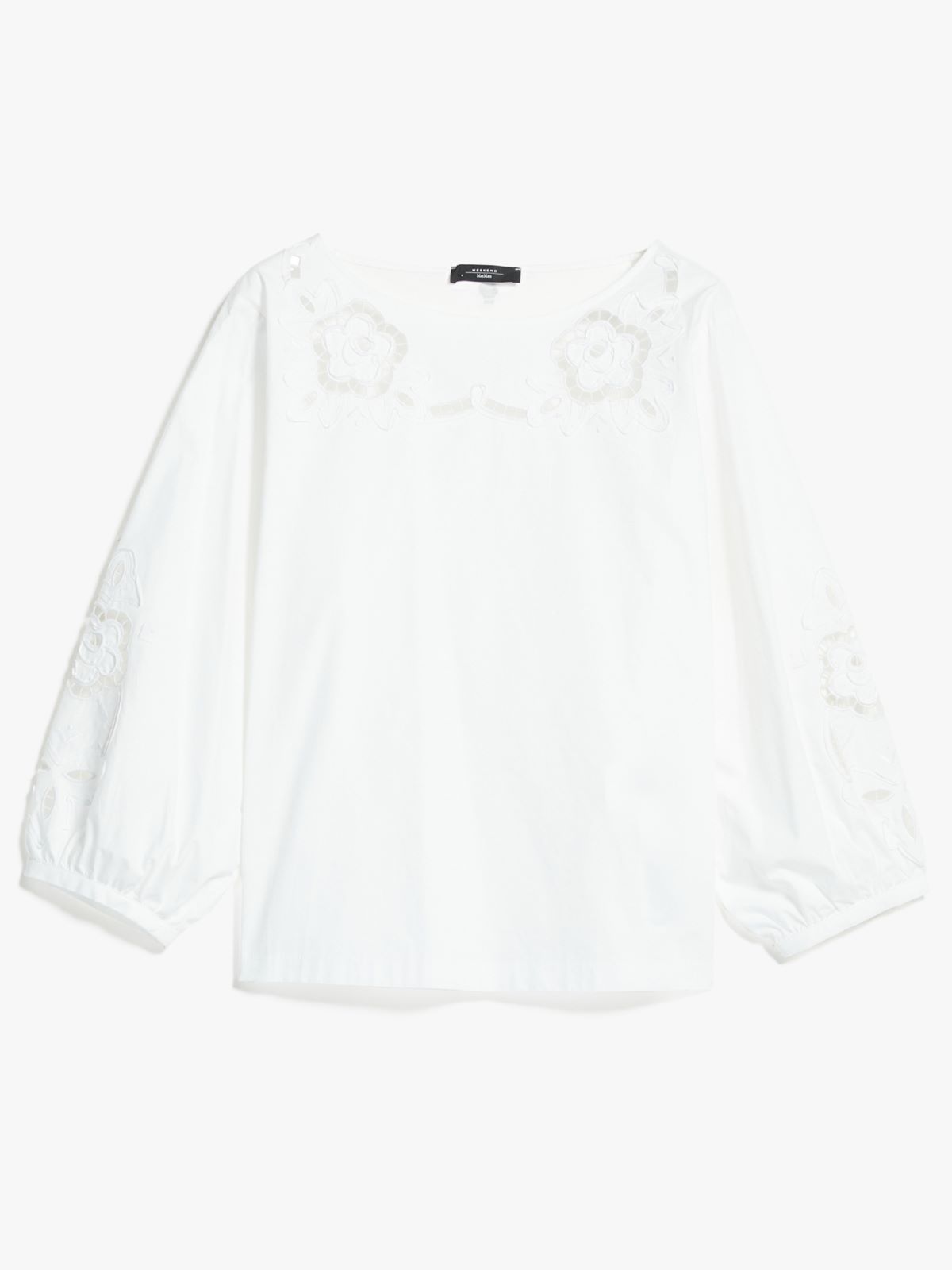 Cotton poplin blouse - WHITE - Weekend Max Mara - 6 Cotton poplin blouse - WHITE - Weekend Max Mara - 6