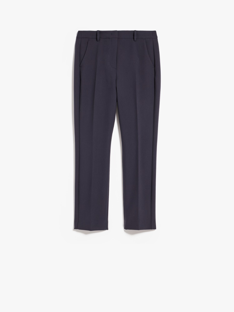Double viscose-blend cloth trousers -  - Weekend Max Mara - 2