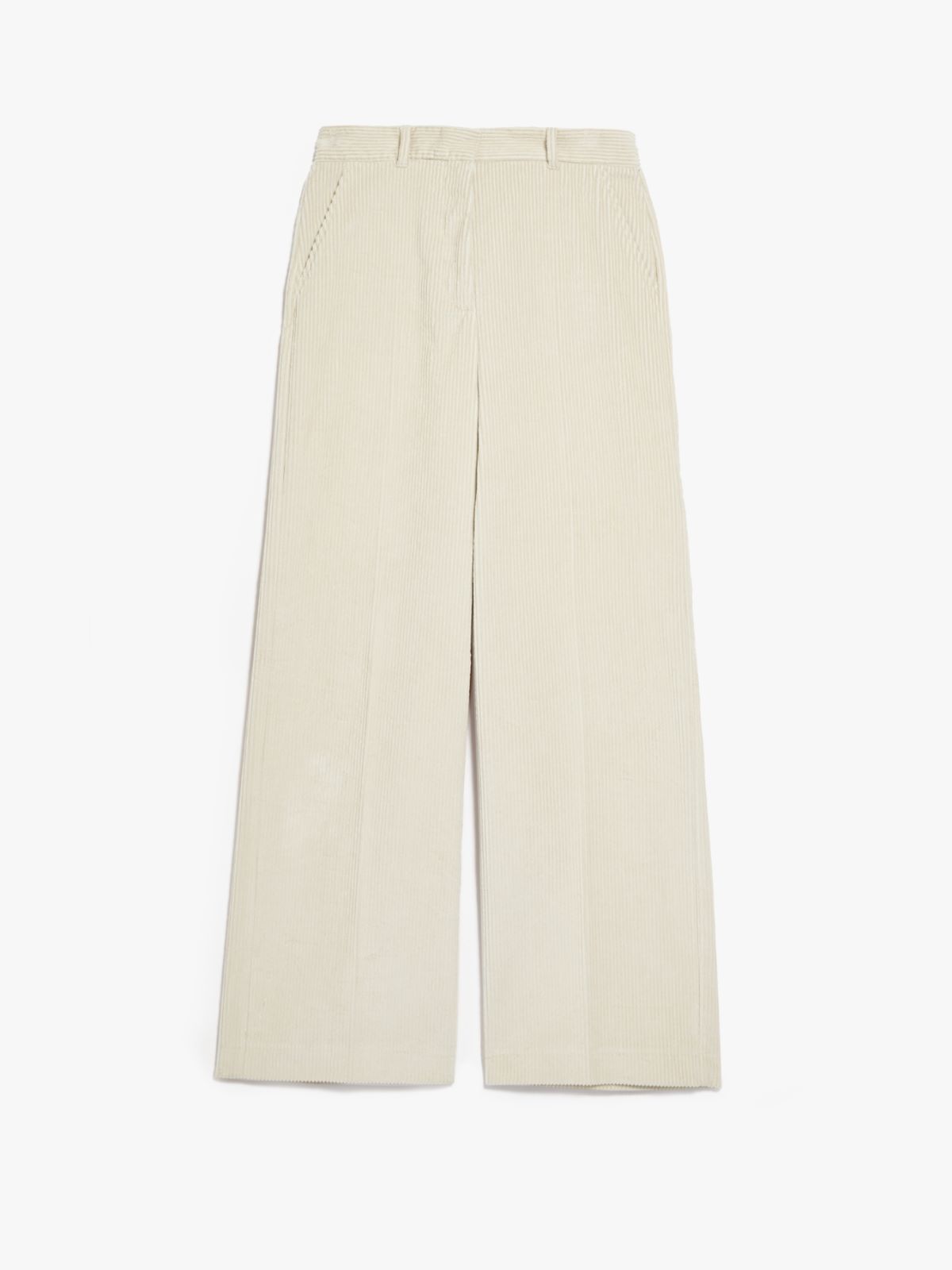 Cotton velvet trousers - BEIGE - Weekend Max Mara - 5