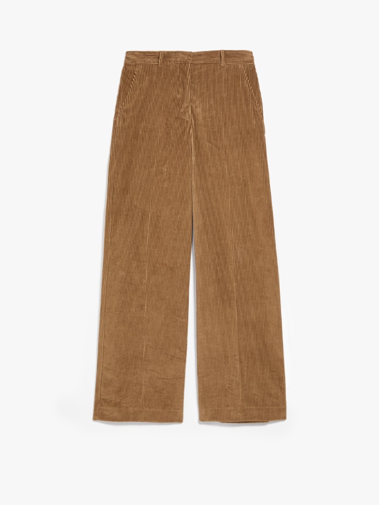 Cotton velvet trousers -  - Weekend Max Mara