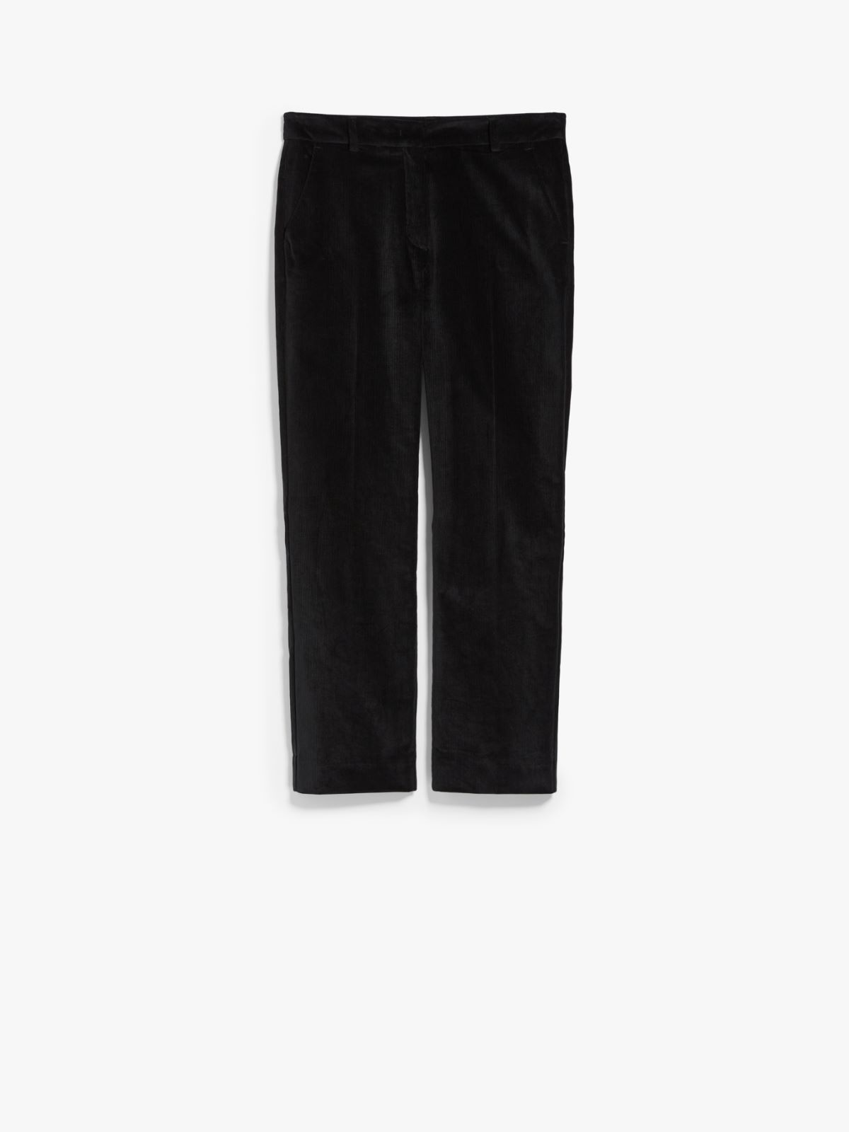 Cotton velvet trousers - BLACK - Weekend Max Mara - 5