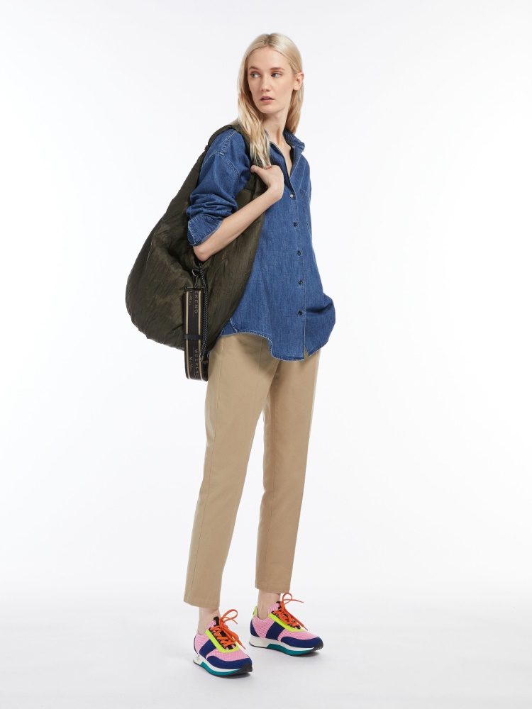 Cotton twill trousers -  - Weekend Max Mara