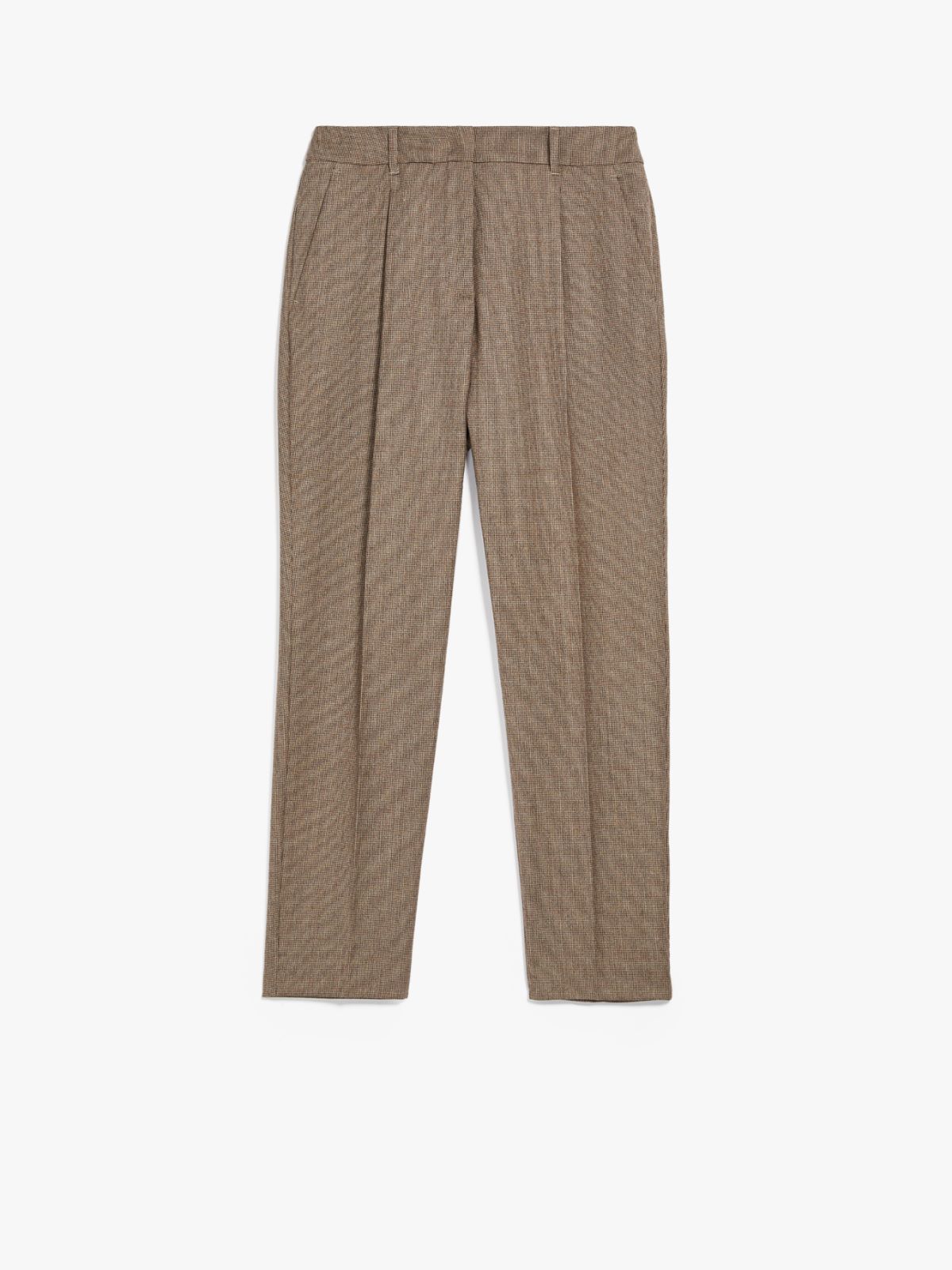 Wool flannel trousers - TOBACCO - Weekend Max Mara - 5