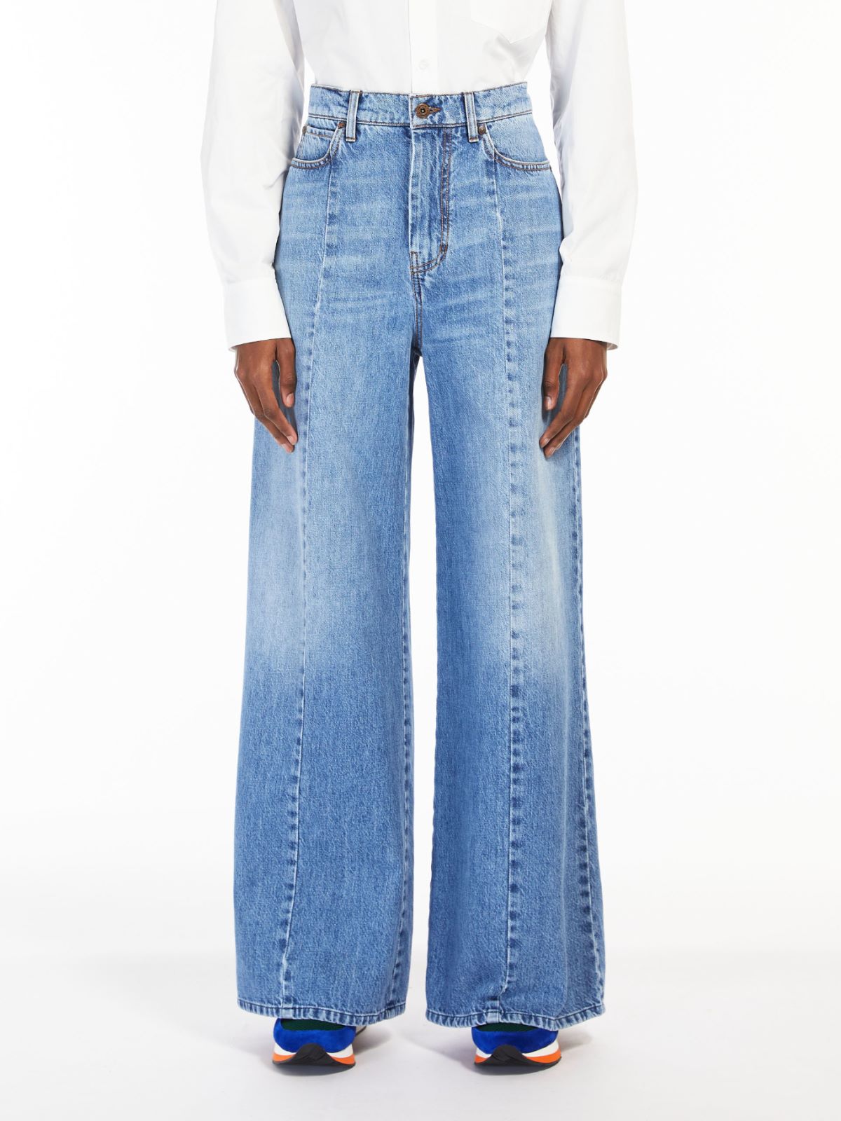 Jeans in denim di cotone Weekend Maxmara
