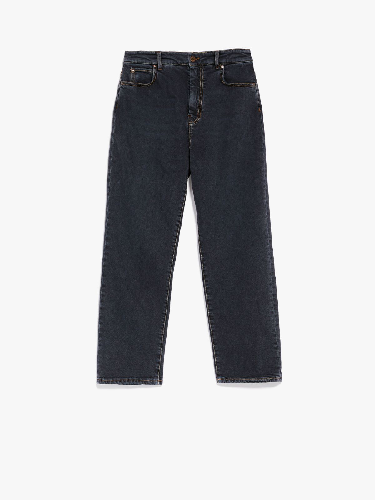 Cotton denim jeans - BLACK - Weekend Max Mara - 5