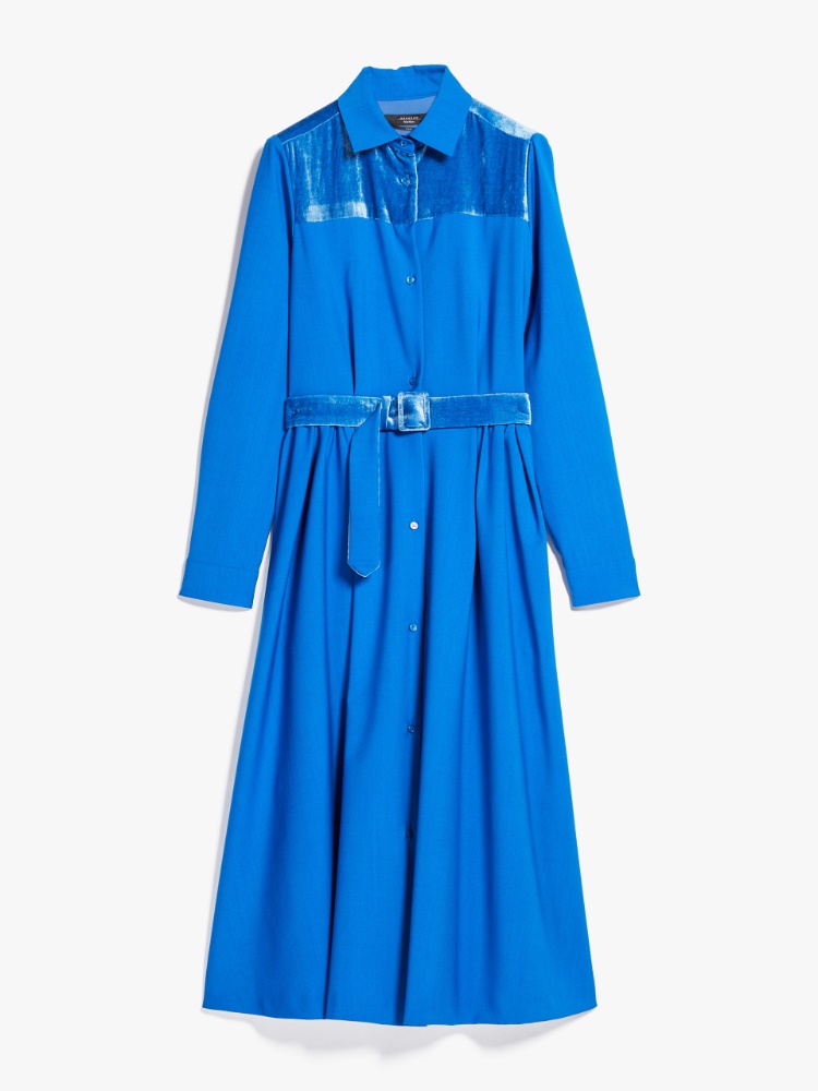 Wool dress, turquoise | Weekend Max Mara