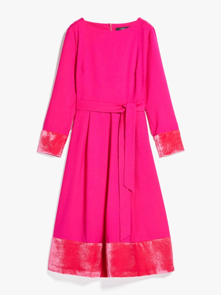 Wool dress, fuchsia | Weekend Max Mara