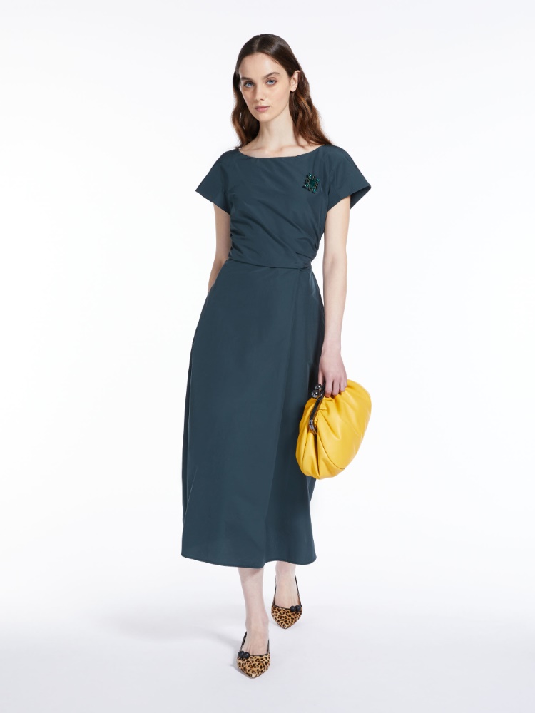 s.Oliver Jersey Dress blue-light grey abstract pattern elegant Fashion Dresses Jersey Dresses 