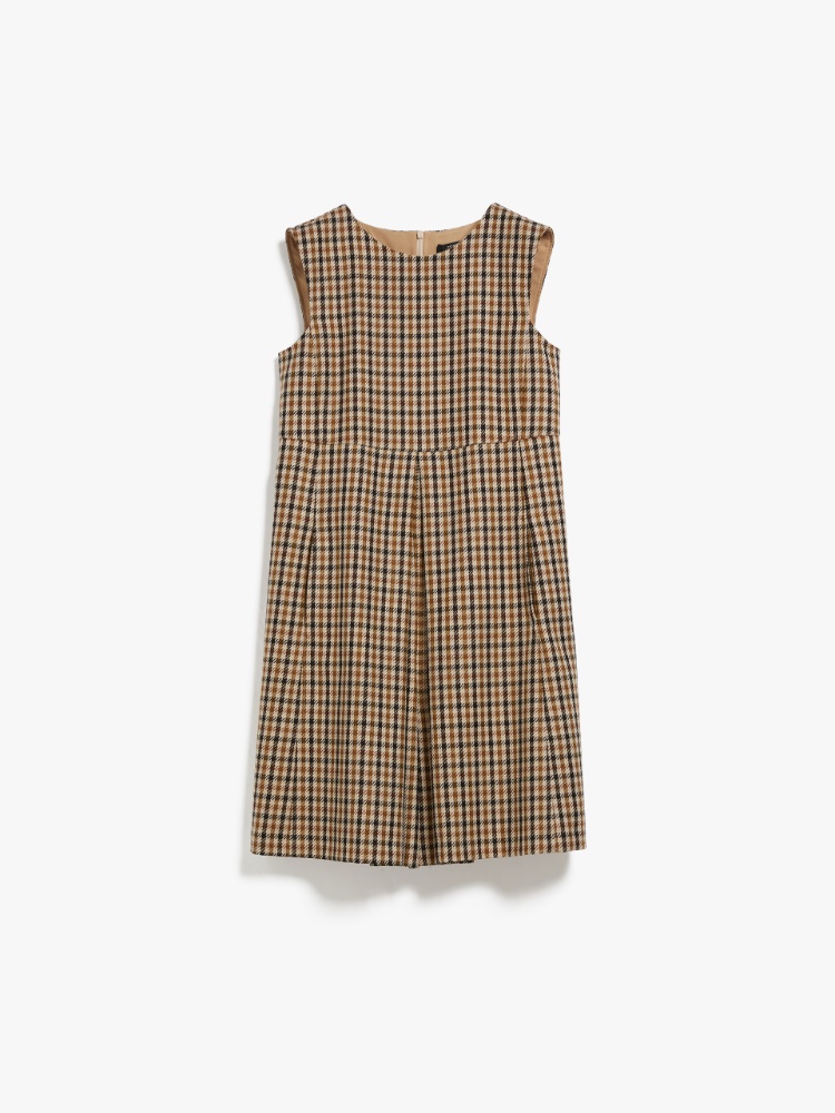 Cotton and wool jumpsuit, brown | Weekend Max Mara