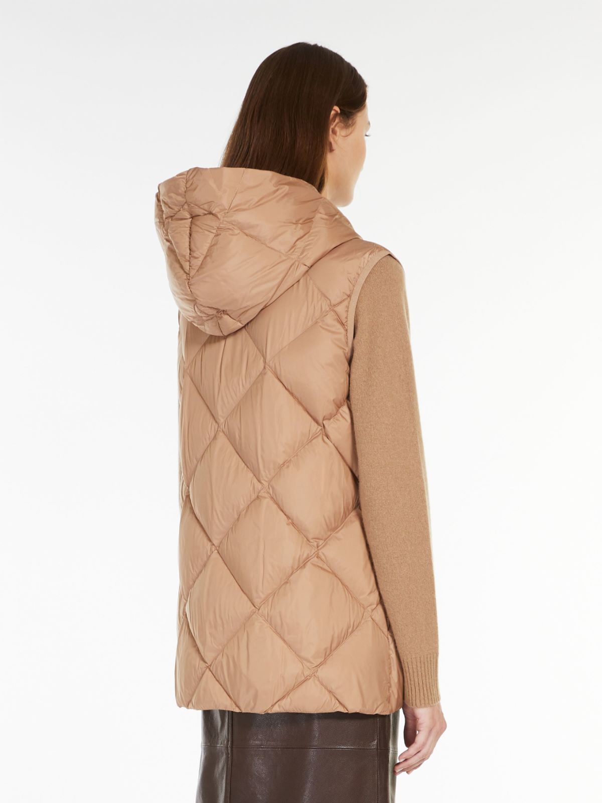Water-repellent fabric gilet - HAZELNUT BROWN - Weekend Max Mara - 3 Water-repellent fabric gilet - HAZELNUT BROWN - Weekend Max Mara - 3