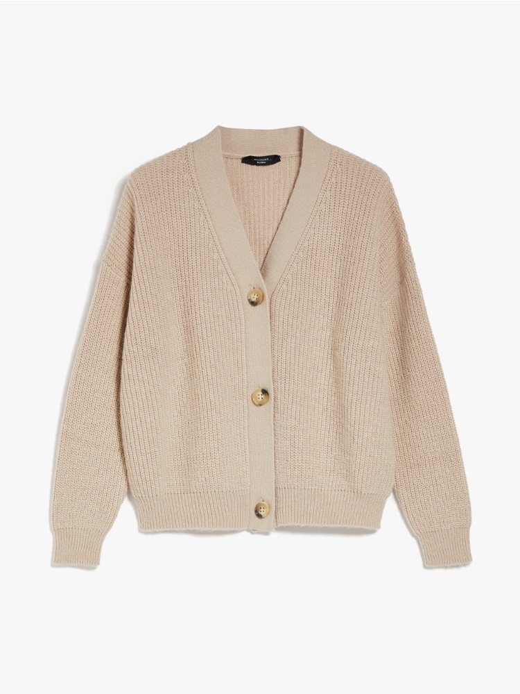 Mohair cardigan, beige | Weekend Max Mara