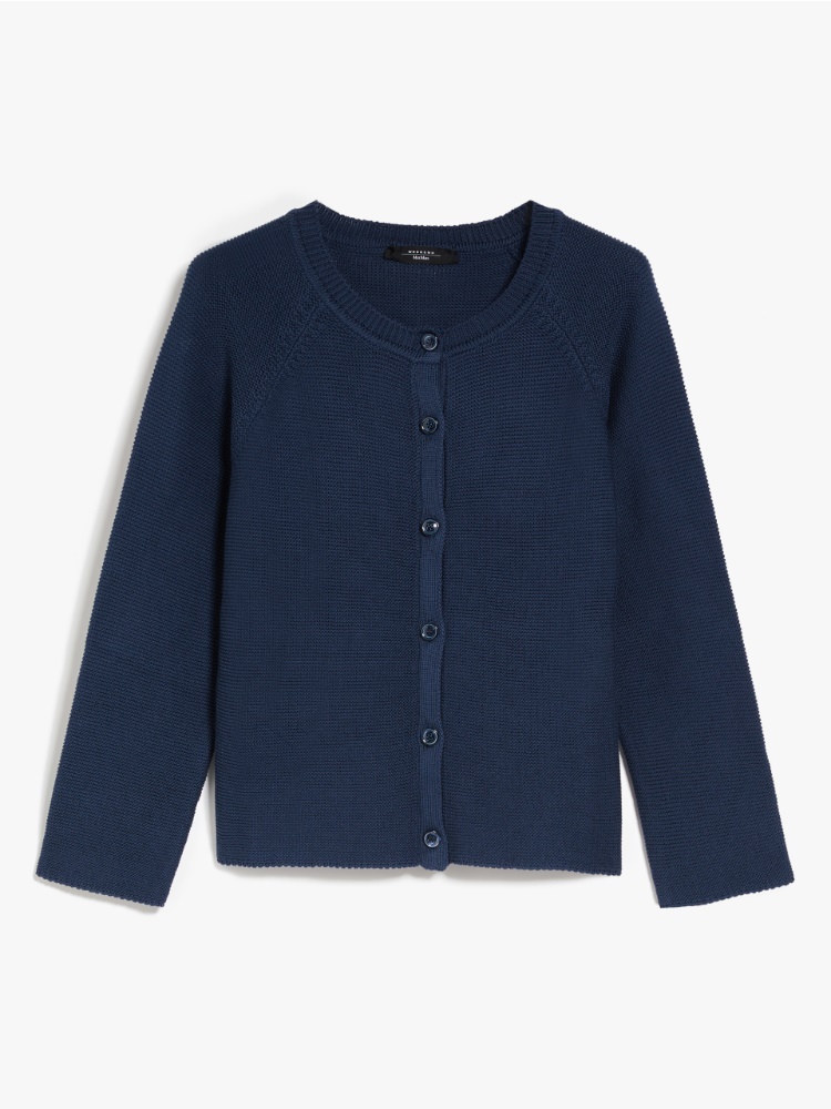 Cotton cardigan, midnightblue | Weekend Max Mara