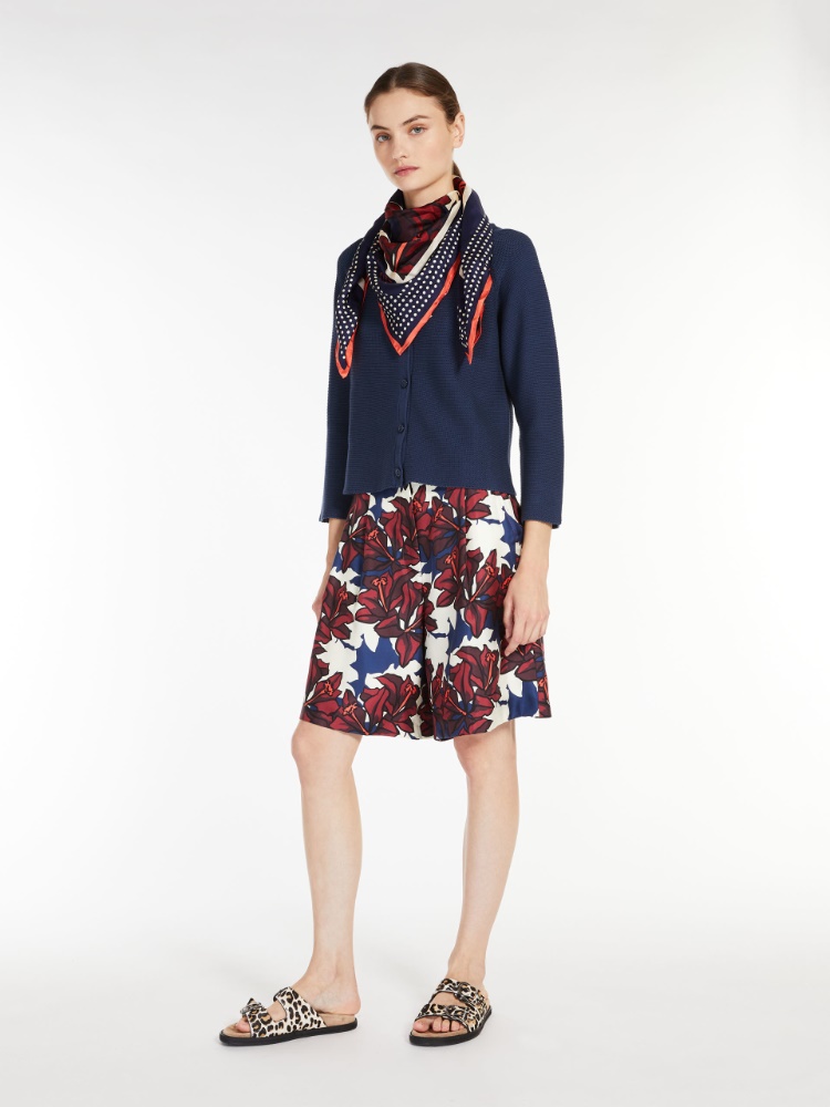 FELICE_crosselling_img Cotton cardigan - MIDNIGHTBLUE - Weekend Max Mara