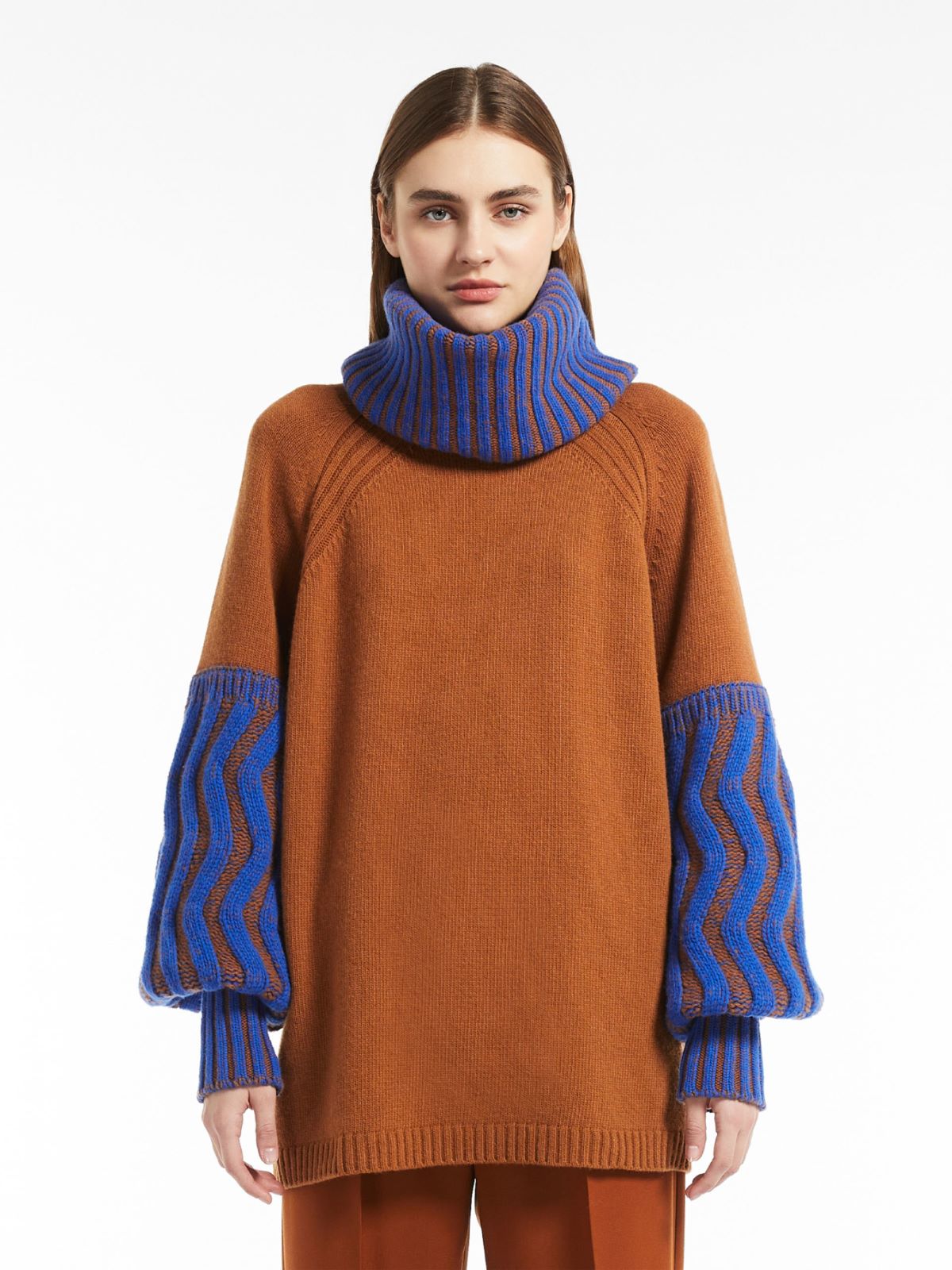 Wool sweater - CORNFLOWER BLUE - Weekend Max Mara - 2