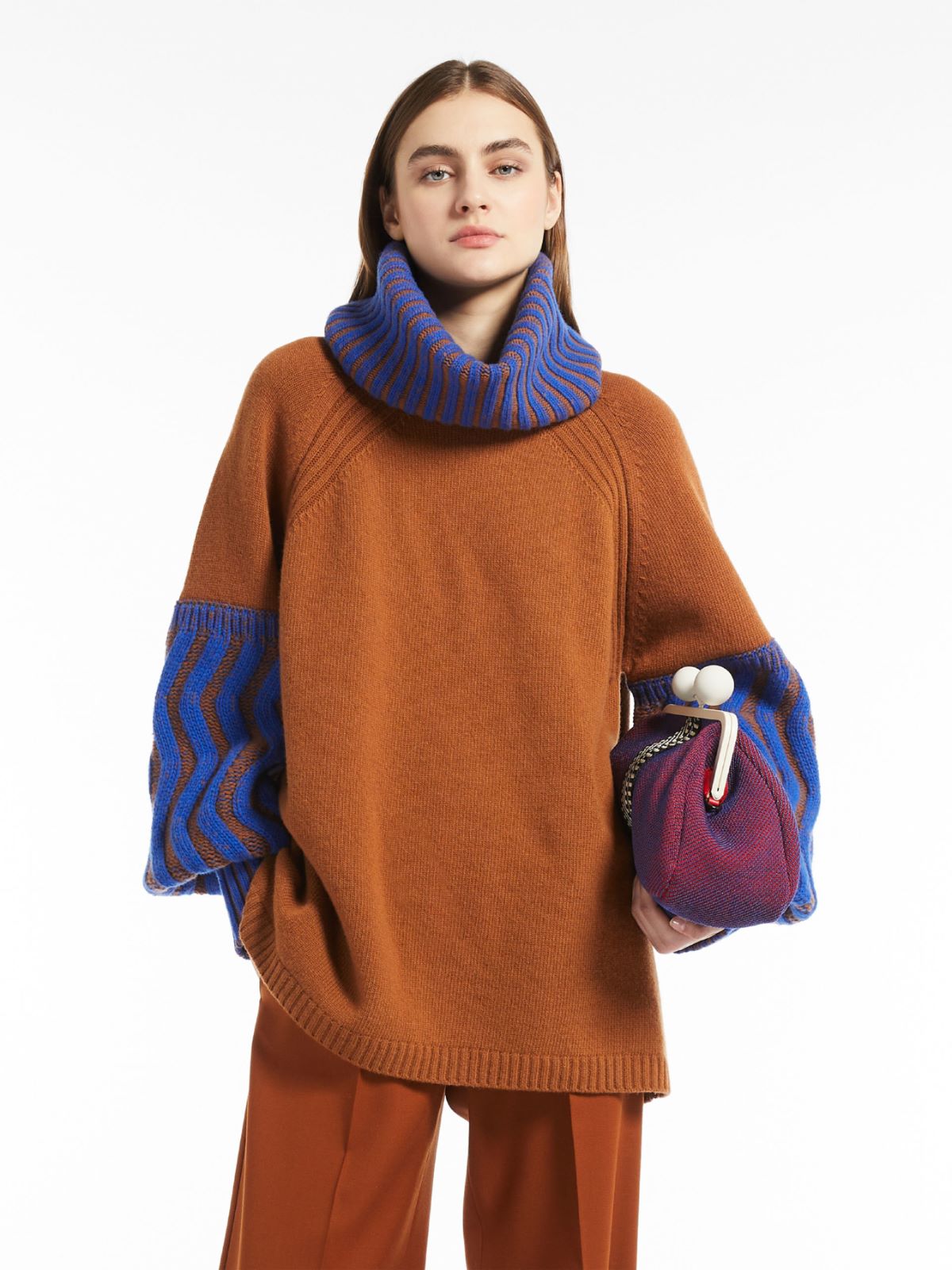 Wool sweater - CORNFLOWER BLUE - Weekend Max Mara - 4 Wool sweater - CORNFLOWER BLUE - Weekend Max Mara - 4