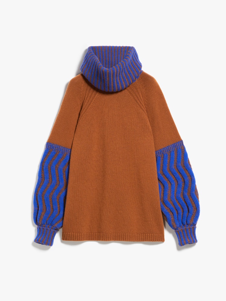 Wool sweater, cornflower blue | Weekend Max Mara