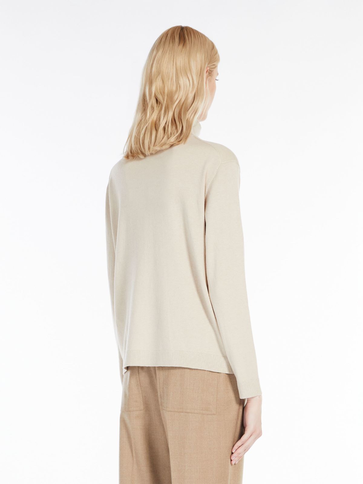 Silk and wool sweater - BEIGE - Weekend Max Mara - 3 Silk and wool sweater - BEIGE - Weekend Max Mara - 3