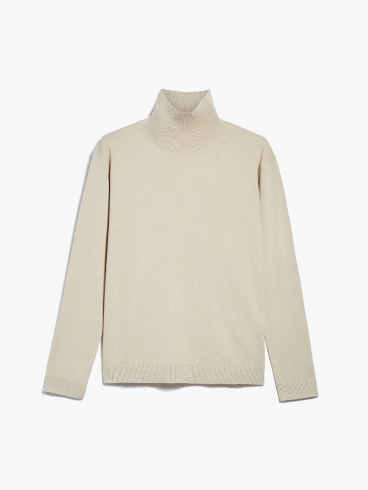 Silk and wool sweater, beige | Weekend Max Mara