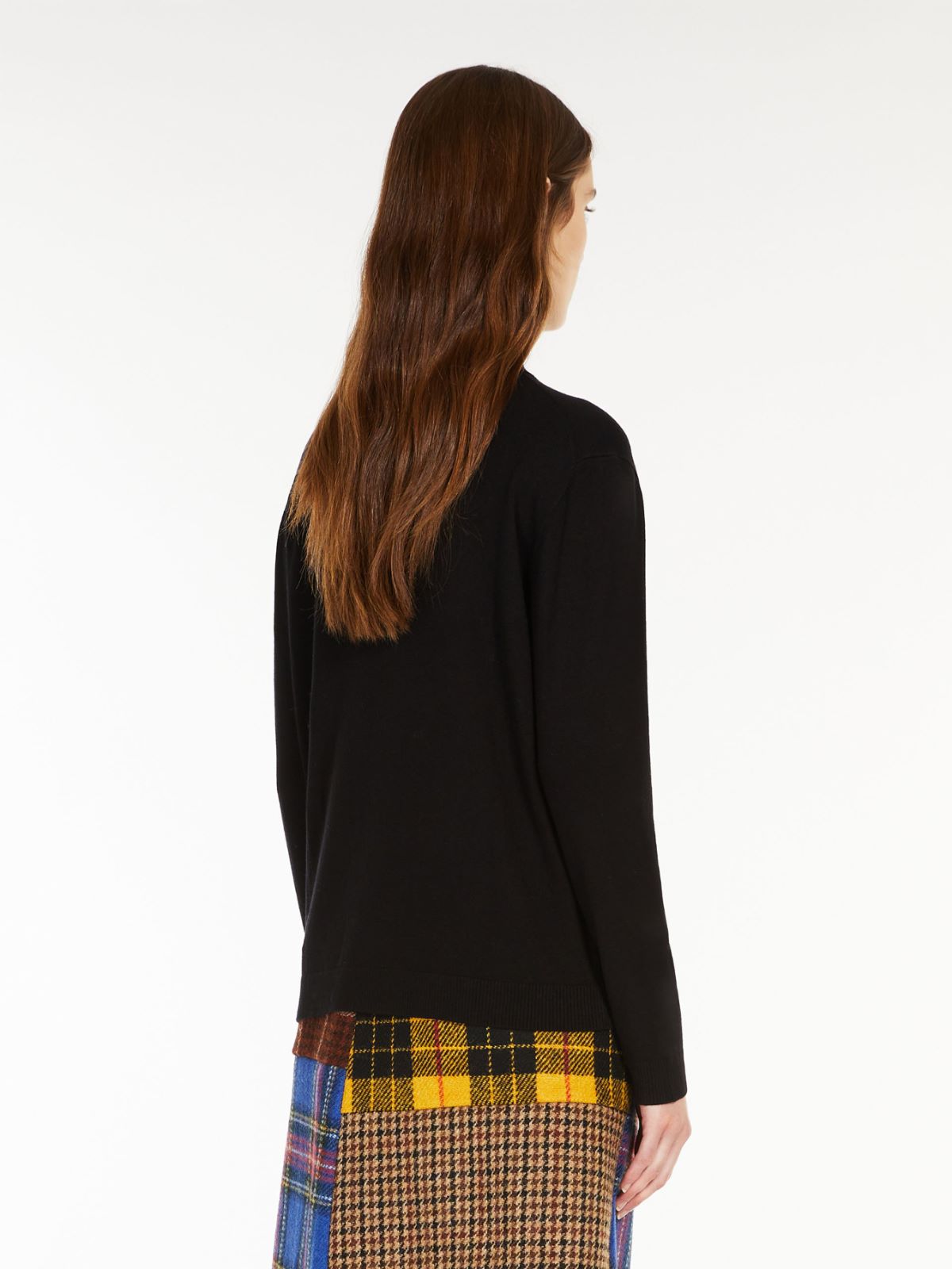 Silk and wool sweater - BLACK - Weekend Max Mara - 3 Silk and wool sweater - BLACK - Weekend Max Mara - 3