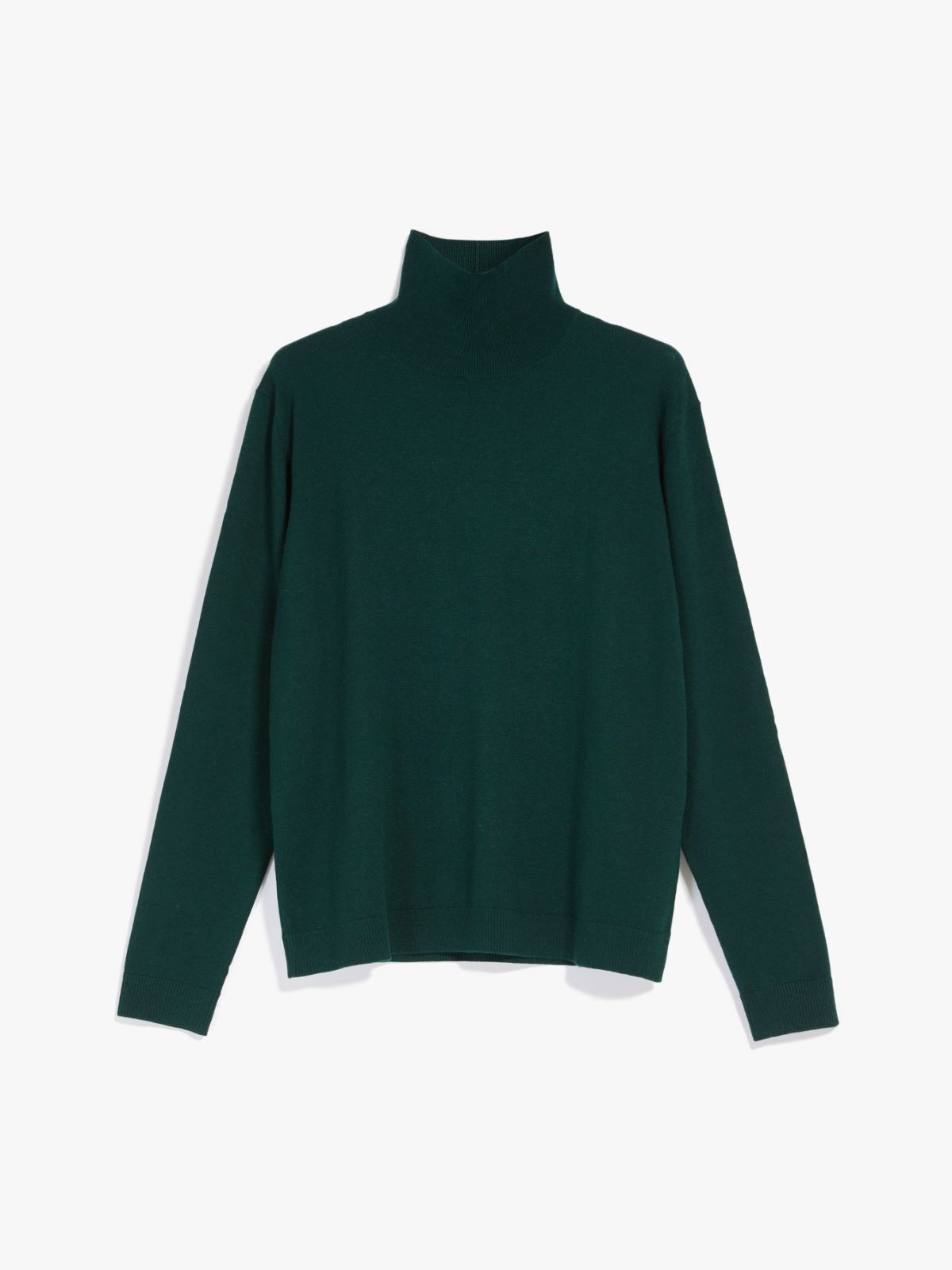 Silk and wool sweater - MOSS GREEN - Weekend Max Mara - 6