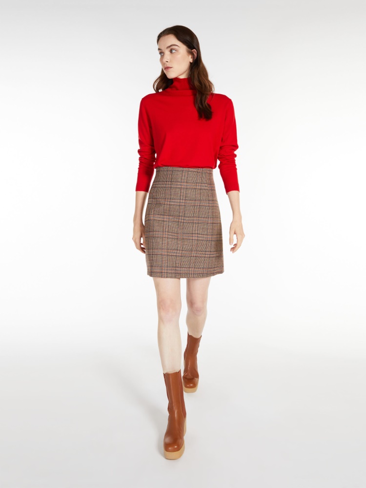 Silk and wool sweater - RED - Weekend Max Mara