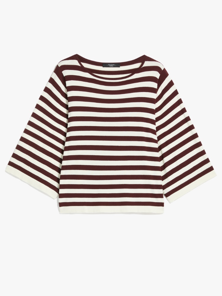 Viscose yarn sweater, plum | Weekend Max Mara