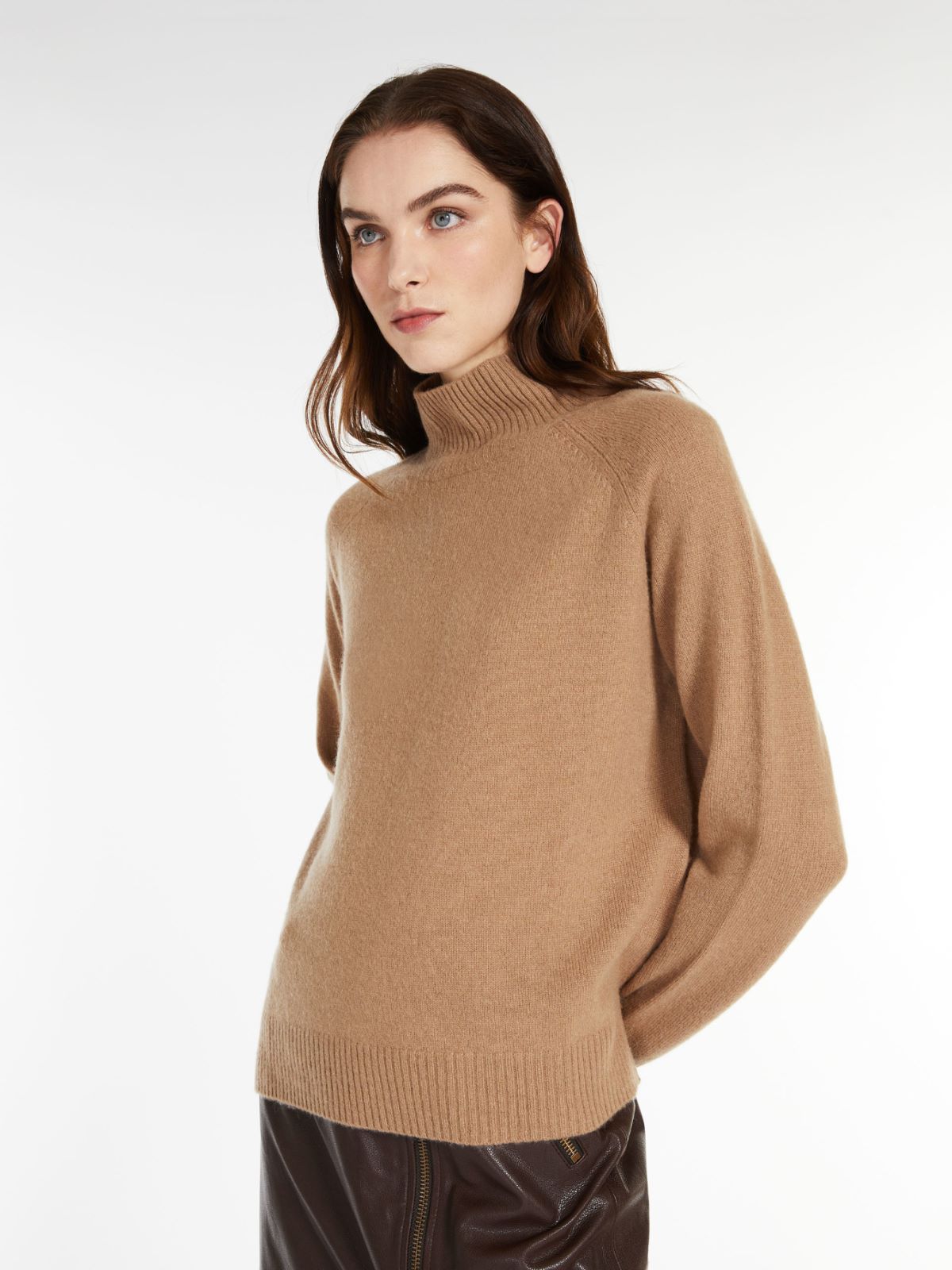 Cashmere yarn sweater - CAMEL - Weekend Max Mara - 4