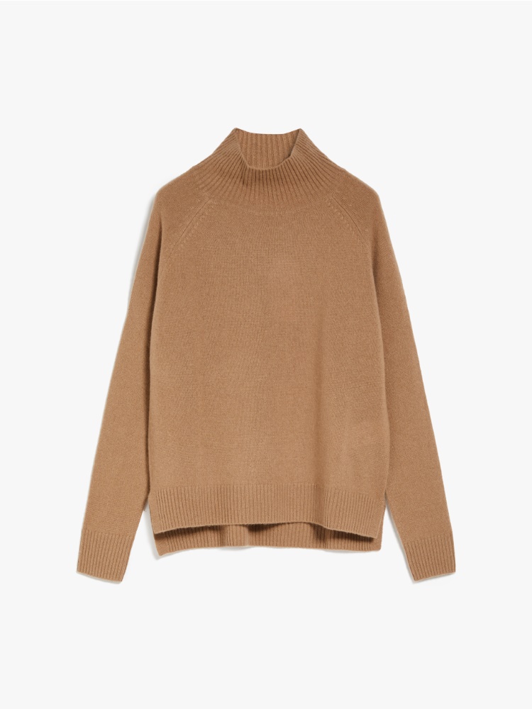 Cashmere yarn sweater, camel | Weekend Max Mara