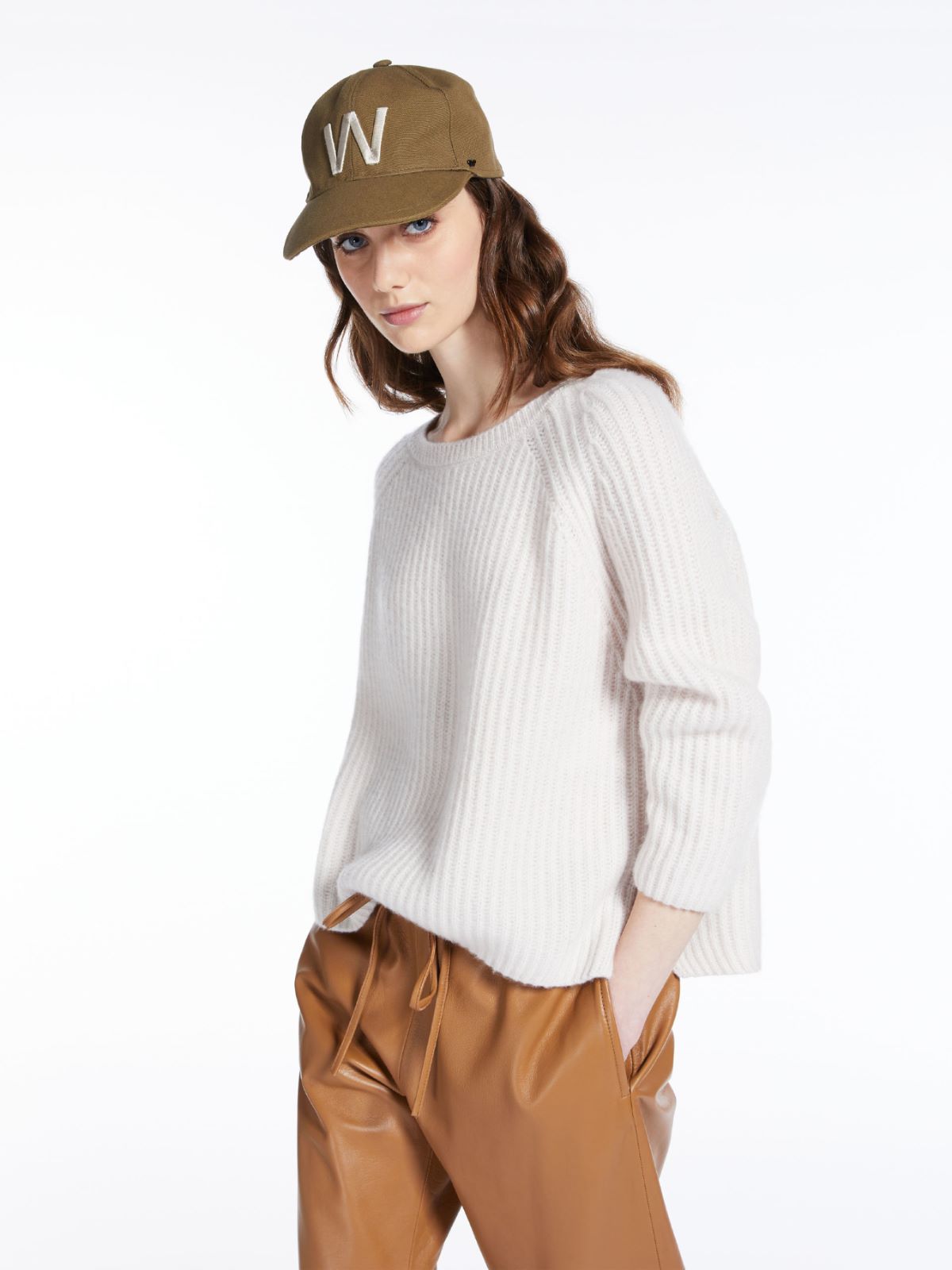 Cashmere yarn sweater - IVORY - Weekend Max Mara - 4 Cashmere yarn sweater - IVORY - Weekend Max Mara - 4