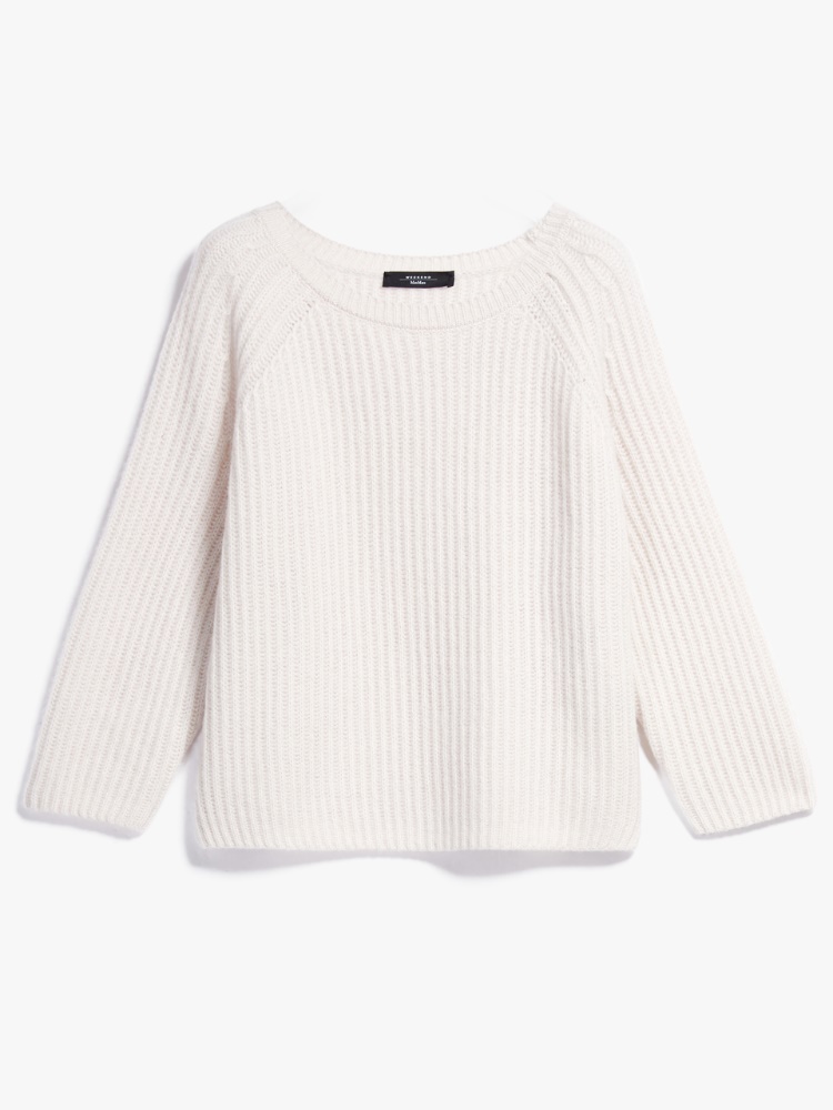 Cashmere yarn sweater - IVORY - Weekend Max Mara