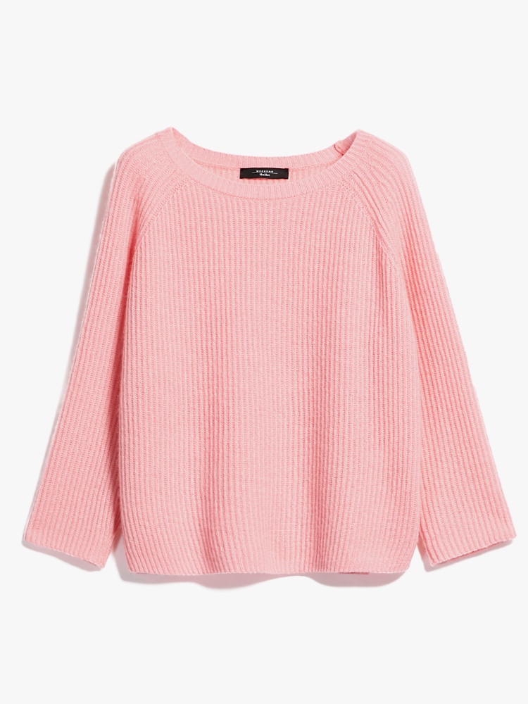 Cashmere yarn sweater, powder | Weekend Max Mara