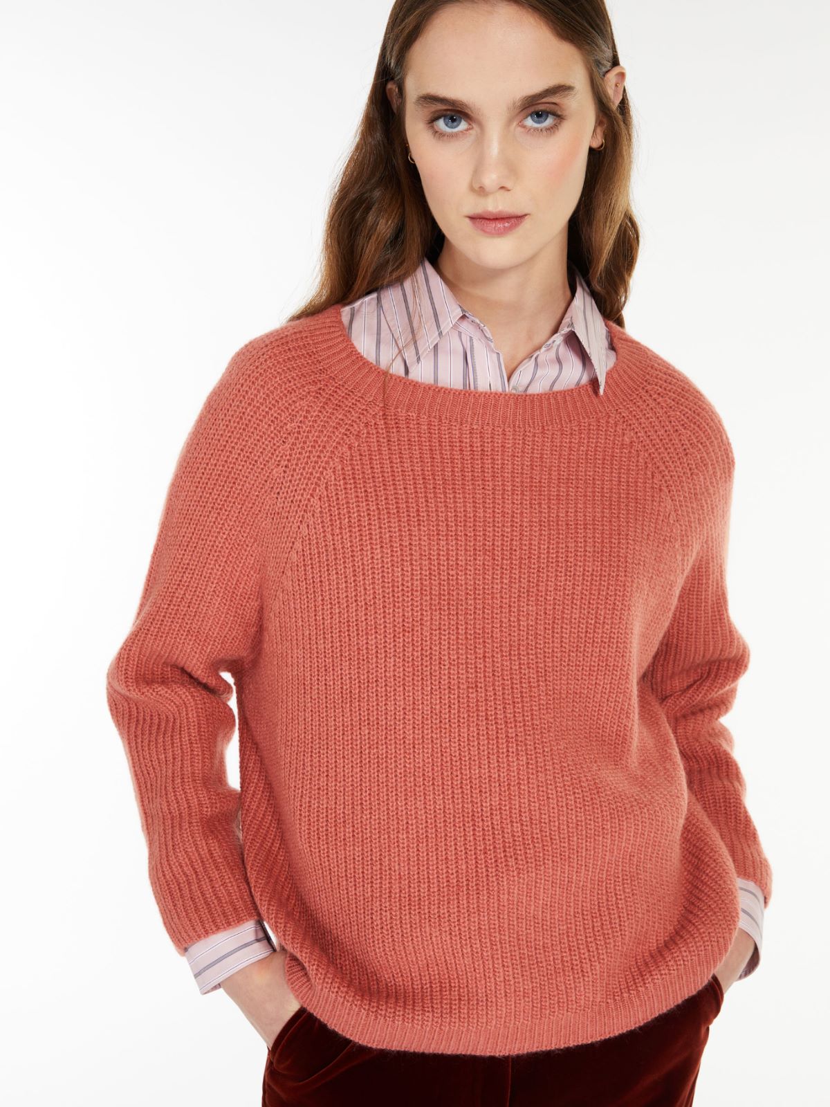 Mohair yarn sweater - ANTIQUE ROSE - Weekend Max Mara - 4